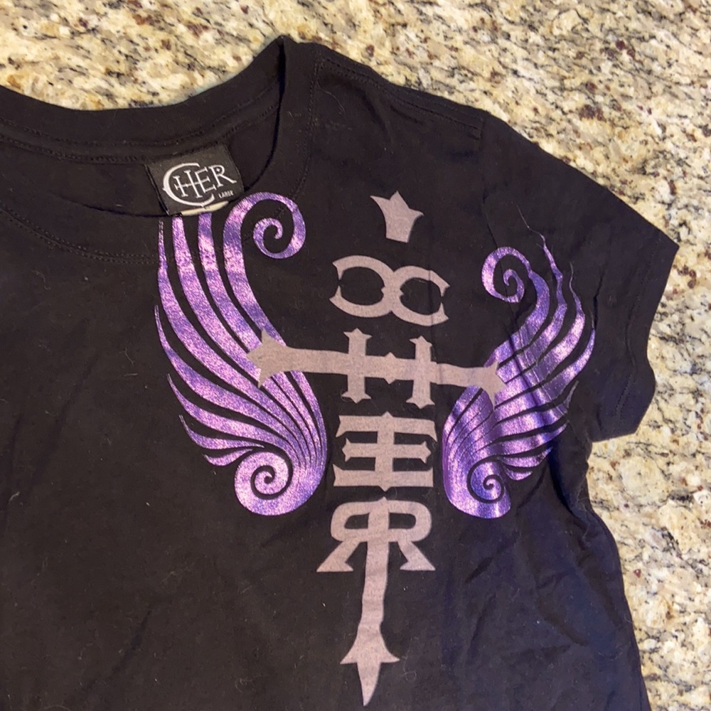 Women’s CHER tee Vegas show